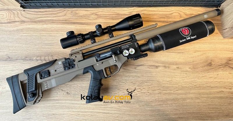 Hatsan Factor BP FDE PCP Havalı Tüfek, 6.35 (Dürbünlü)