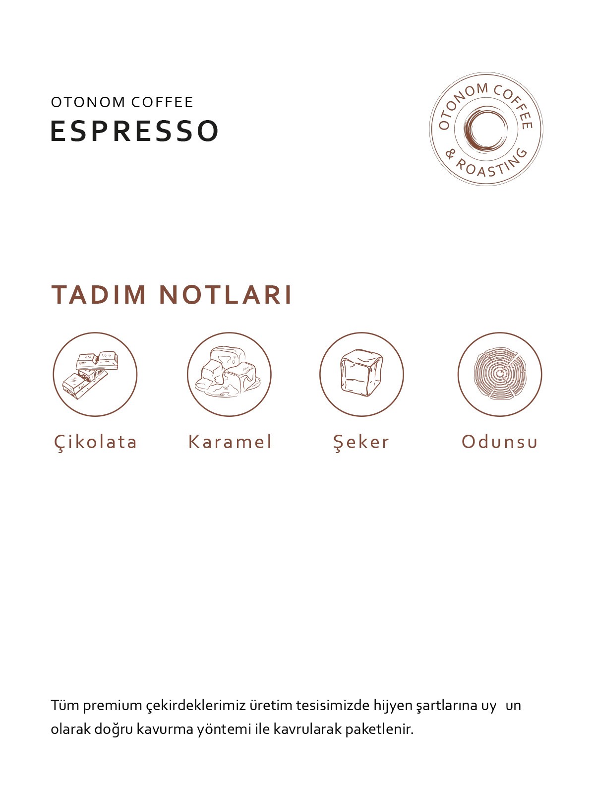 Otonom blend Espresso 1 kg Çekirdek