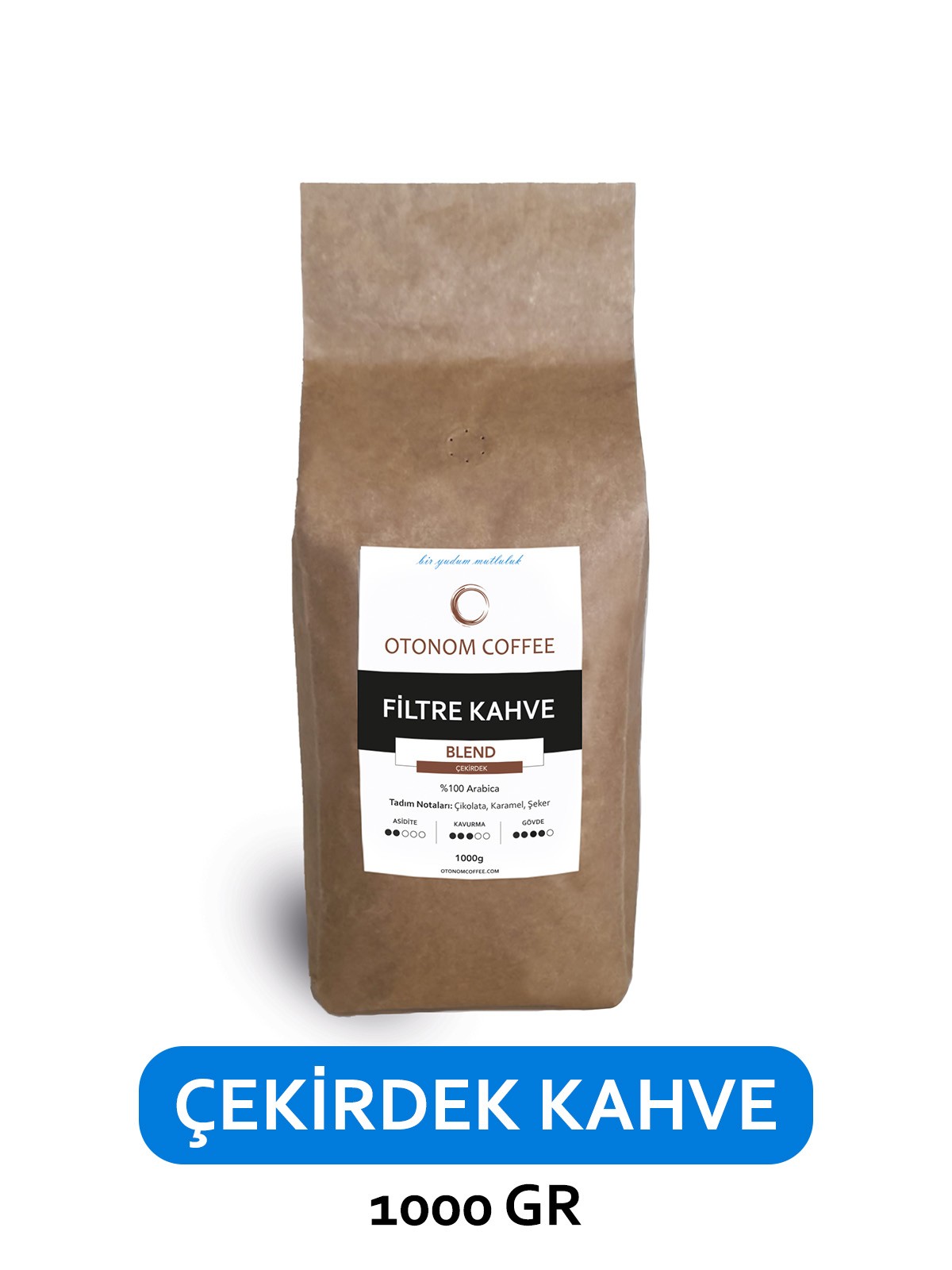 Otonom Blend Filtre Kahve 1 kg Çekirdek - 1000 GR