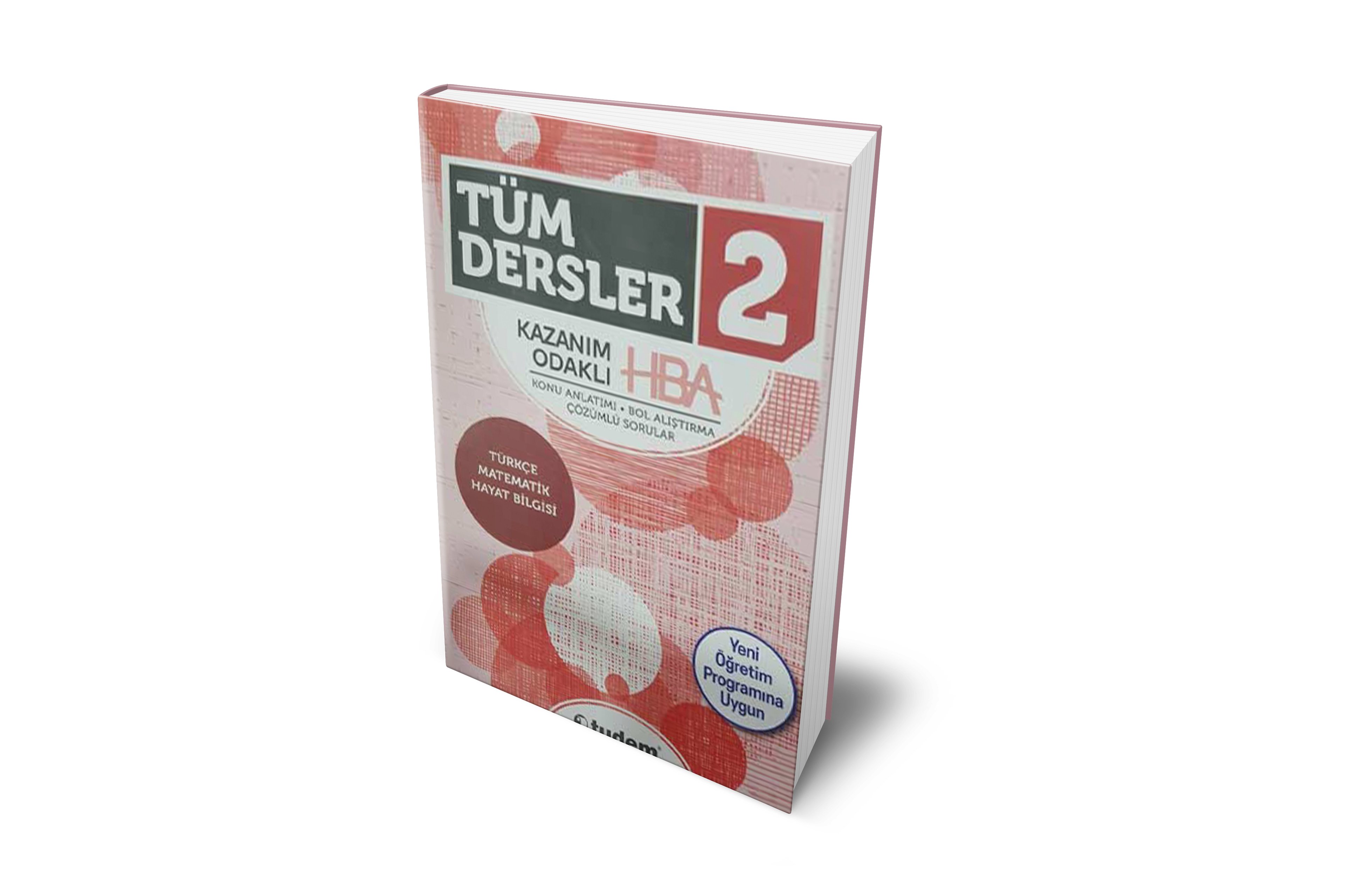 2. Sınıf Tüm Dersler Kazanım Odaklı HBA Tudem Yayınları