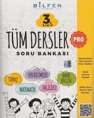 Bilfen Yayıncılık 3. Sınıf Tüm Dersler Pro Soru Bankası