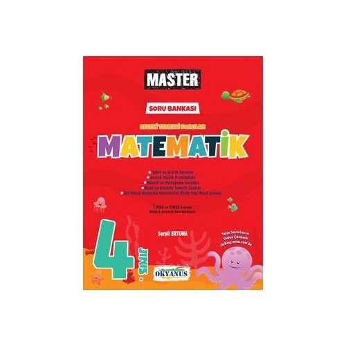 Okyanus 4. Sınıf Master Matematik Soru Bankası 2021
