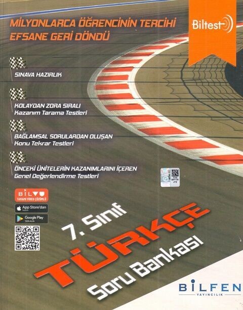 Bilfen Yayınları 7. Sınıf Biltest Türkçe Soru Bankası
