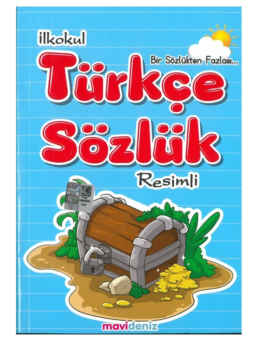 Mavi Deniz Yayınları İlkokul Resimli Türkçe Sözlük Karton Kapak