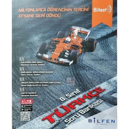 Bilfen Biltest 8.sınıf Lgs Türkçe Soru Bankası