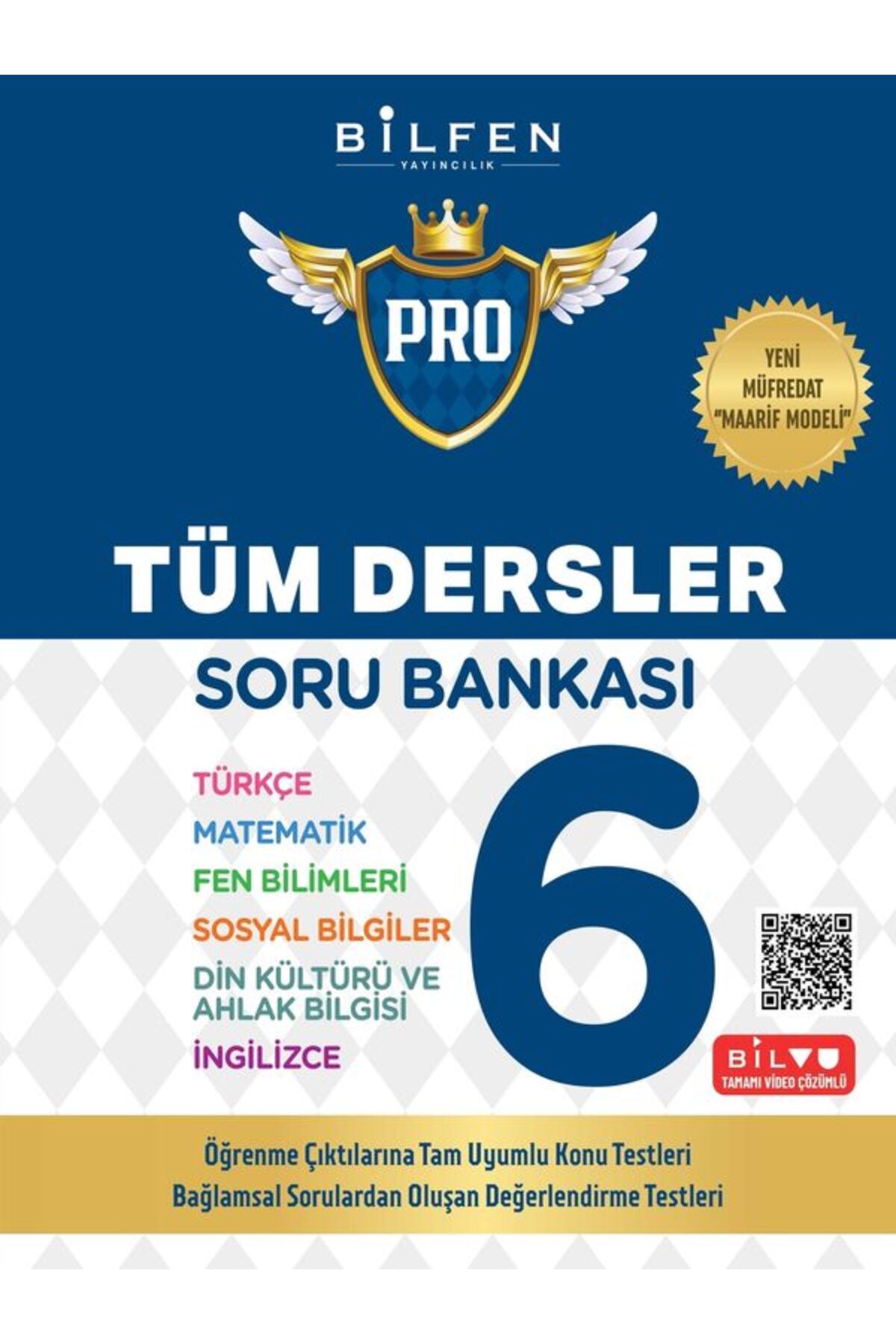 BİLFEN 6. SINIF PRO TÜM DERSLER SORU BANKASI - 2025 Maarif Modeli Müfredat