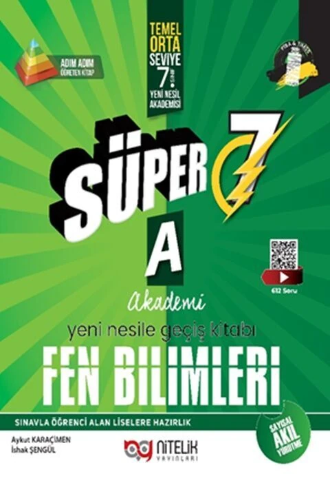 Nitelik 7.sınıf (A) Süper Fen Bilimleri Soru Yeni Nesil