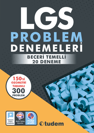 Tudem 8.Sınıf 20 LGS Problem Denemeleri 