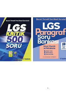 Tudem 8.Sınıf Paragraf+LGS Kritik 500 Soru