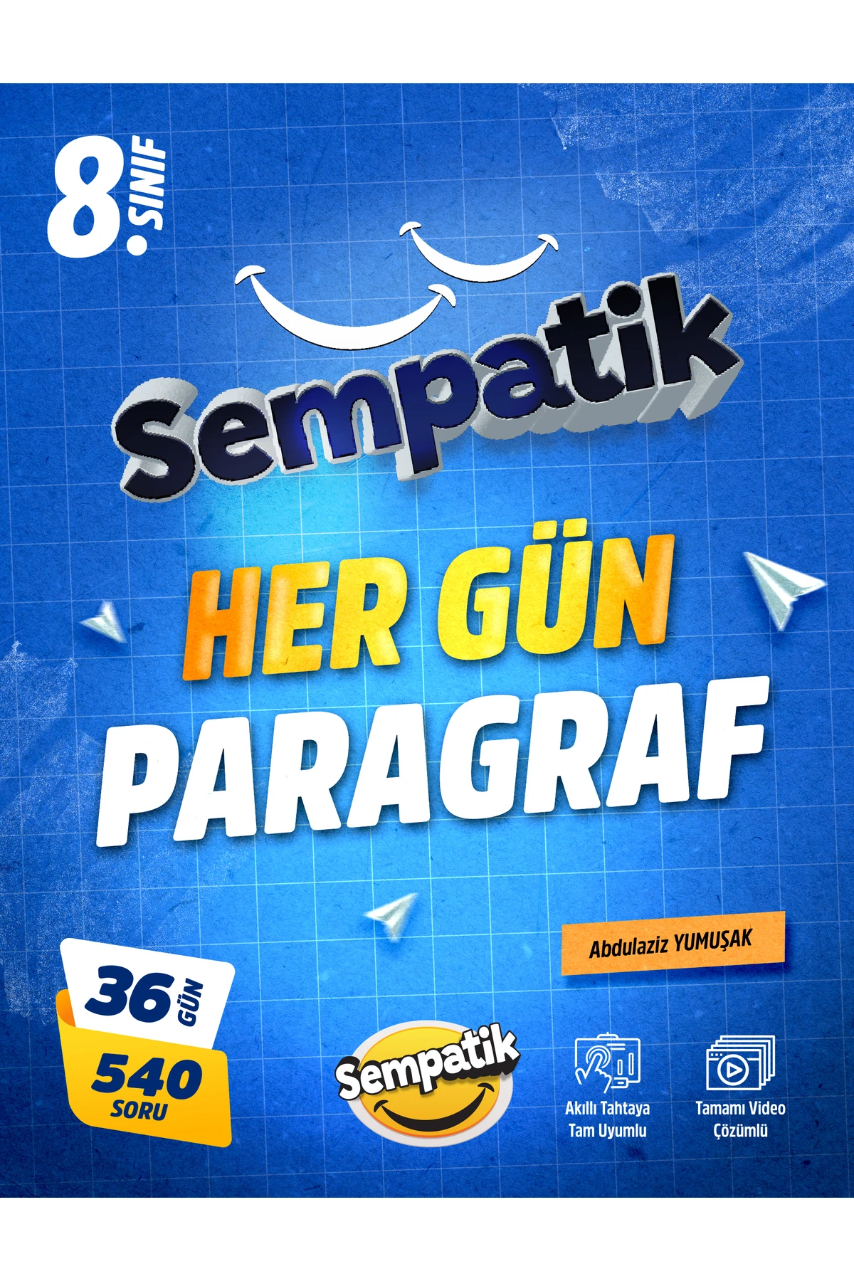 8. SINIF SEMPATİK SERİSİ HER GÜN PARAGRAF 36 HAFTALIK KAZANIM DENEMELERİ