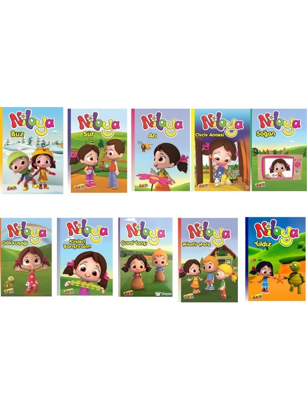 10 Adet Niloya Hikaye Kitabı