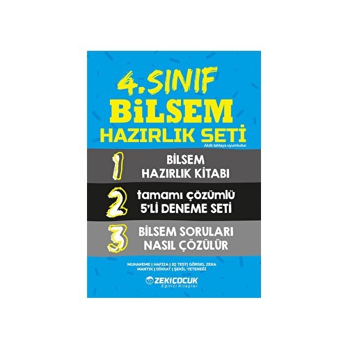 Kişisel Yayınlar 4 Sınıf Bilsem Hazırlık Seti