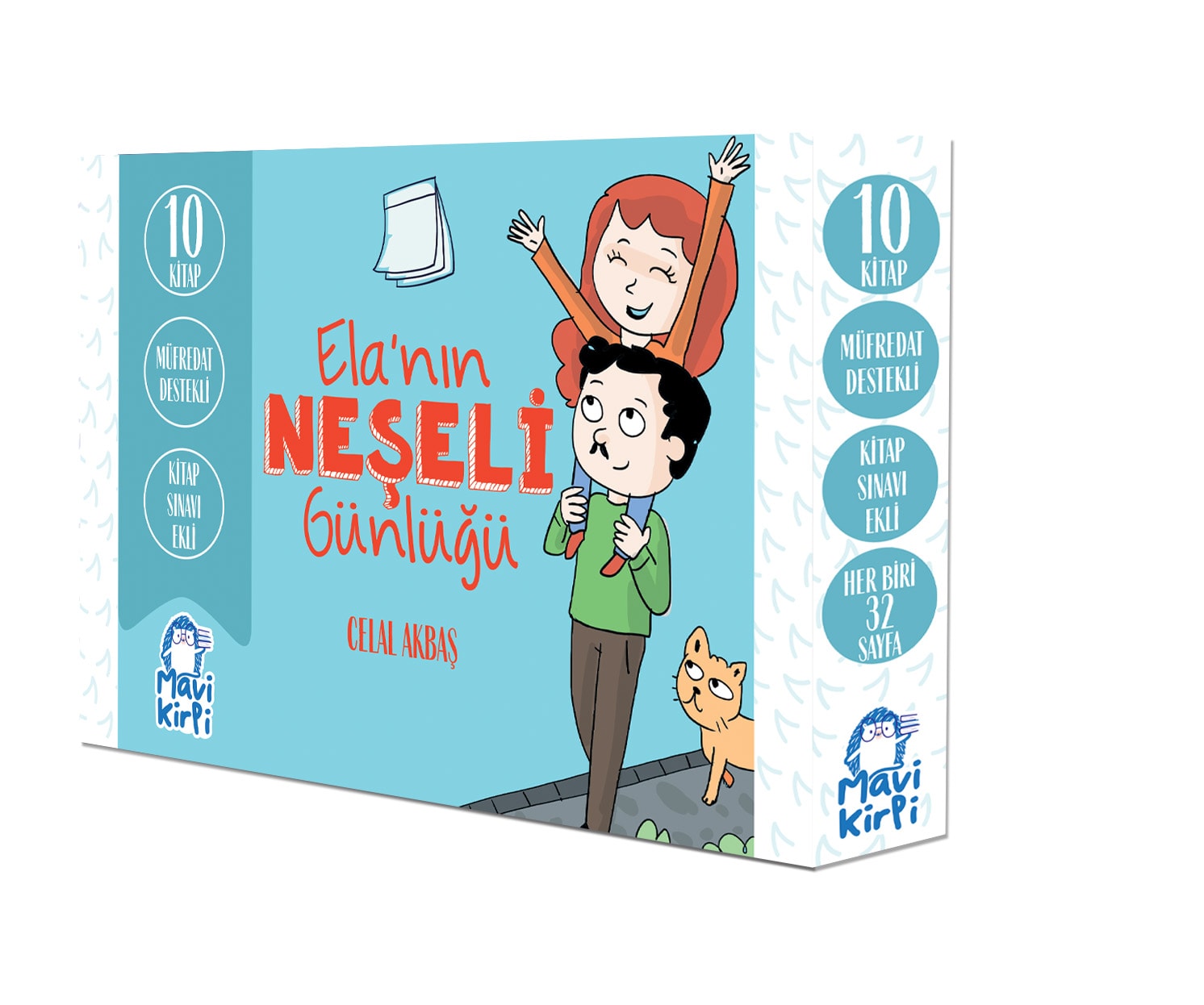 Elanın Neşeli Günlüğü 2. Sınıf Okuma Seti (10 Kitap) - Celal Akbaş