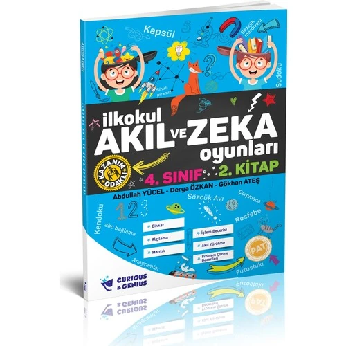 Curious&Genius İlkokul Akıl ve Zeka Oyunları 4. Sınıf Seti