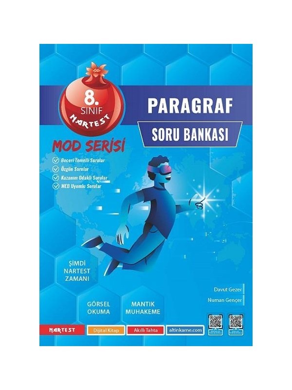 Nartest Yayınevi 8. Sınıf Mod Paragraf Soru Bankası