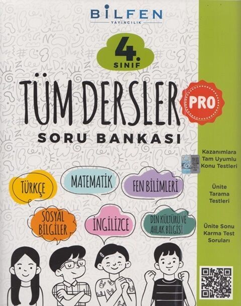 Bilfen Yayıncılık 4. Sınıf Tüm Dersler Pro Soru Bankası