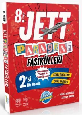 Ünlüler Karması 8. Sınıf Jett Paragraf Fasikülleri