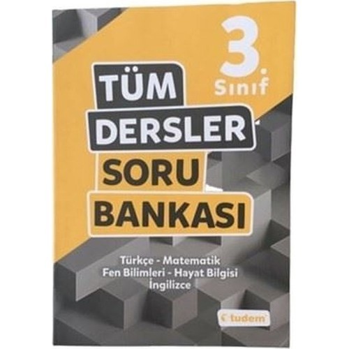 Tudem Yayınları 3.sınıf Tüm Dersler Soru Bankası