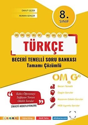 OMEGA TURKÇE BECERİ TEMELLİ SORU BANKASI