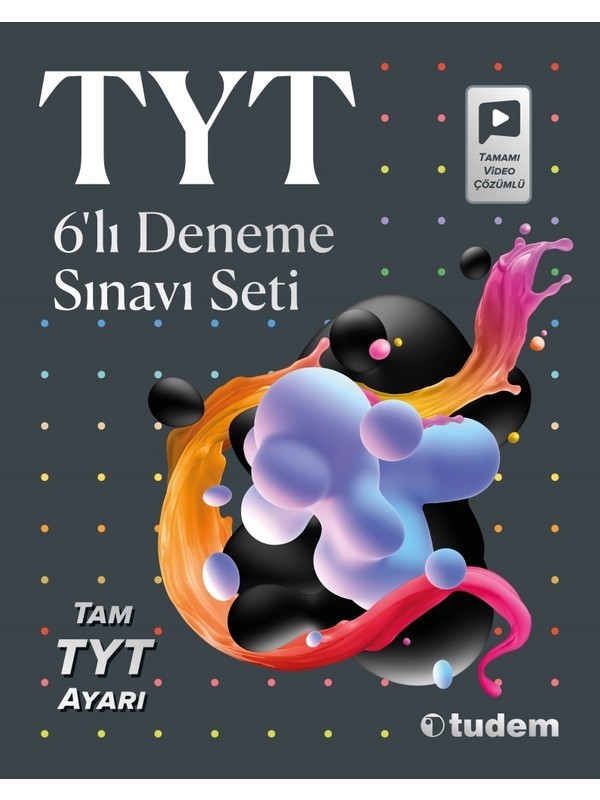 Tudem Yayınları TYT 6' Lı Deneme Sınavı Seti