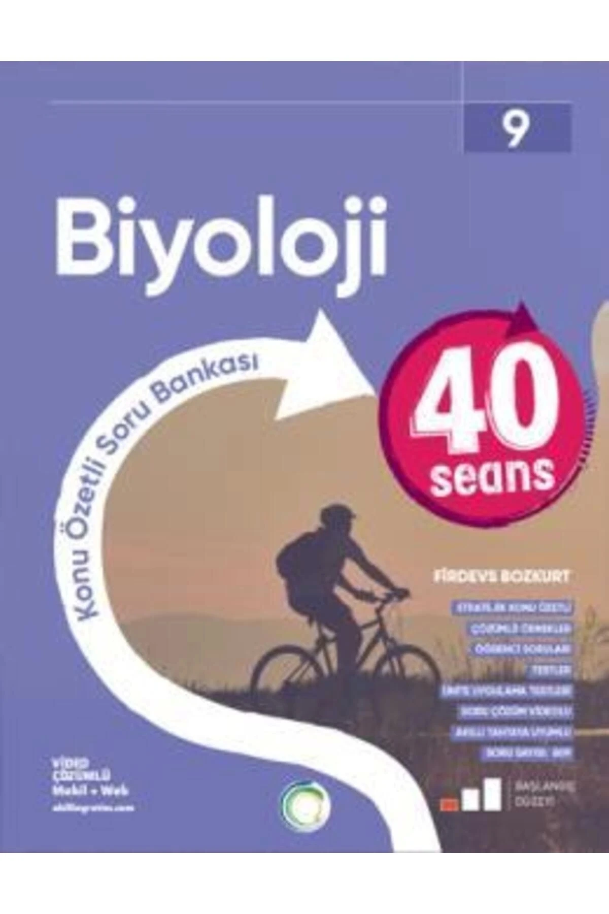 9.SINIF 40 SEANS BİYOLOJİ KONU ÖZETLİ  SORU BANKASI YENİ MÜFREDAT OKYANUS