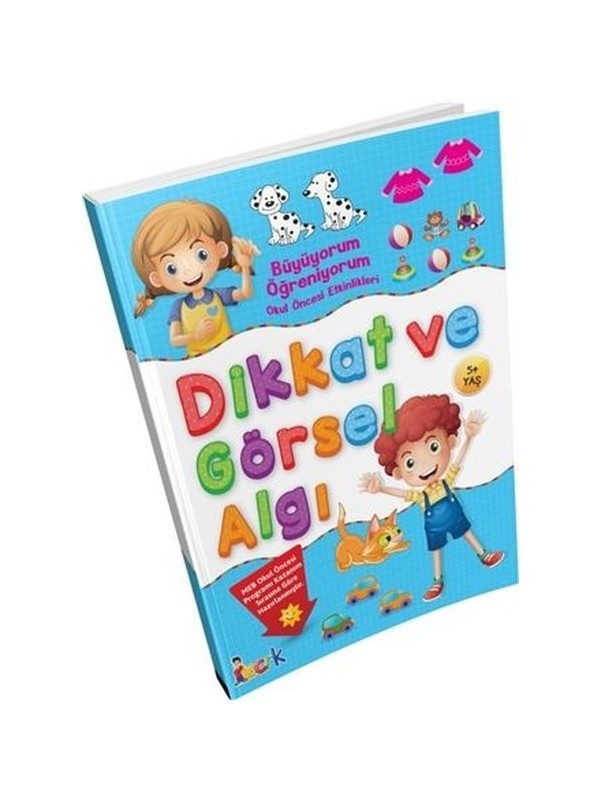 Büyüyorum Öğreniyorum Okul Öncesi Etkinlikleri Dikkat ve Görsel Algı
