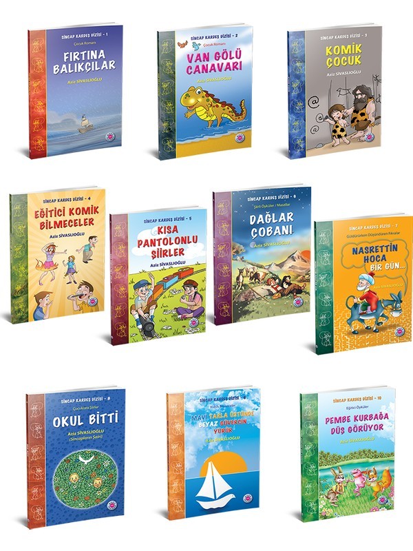 Sincap Kardeş Dizisi (10 Kitap) - Aziz Sivaslıoğlu