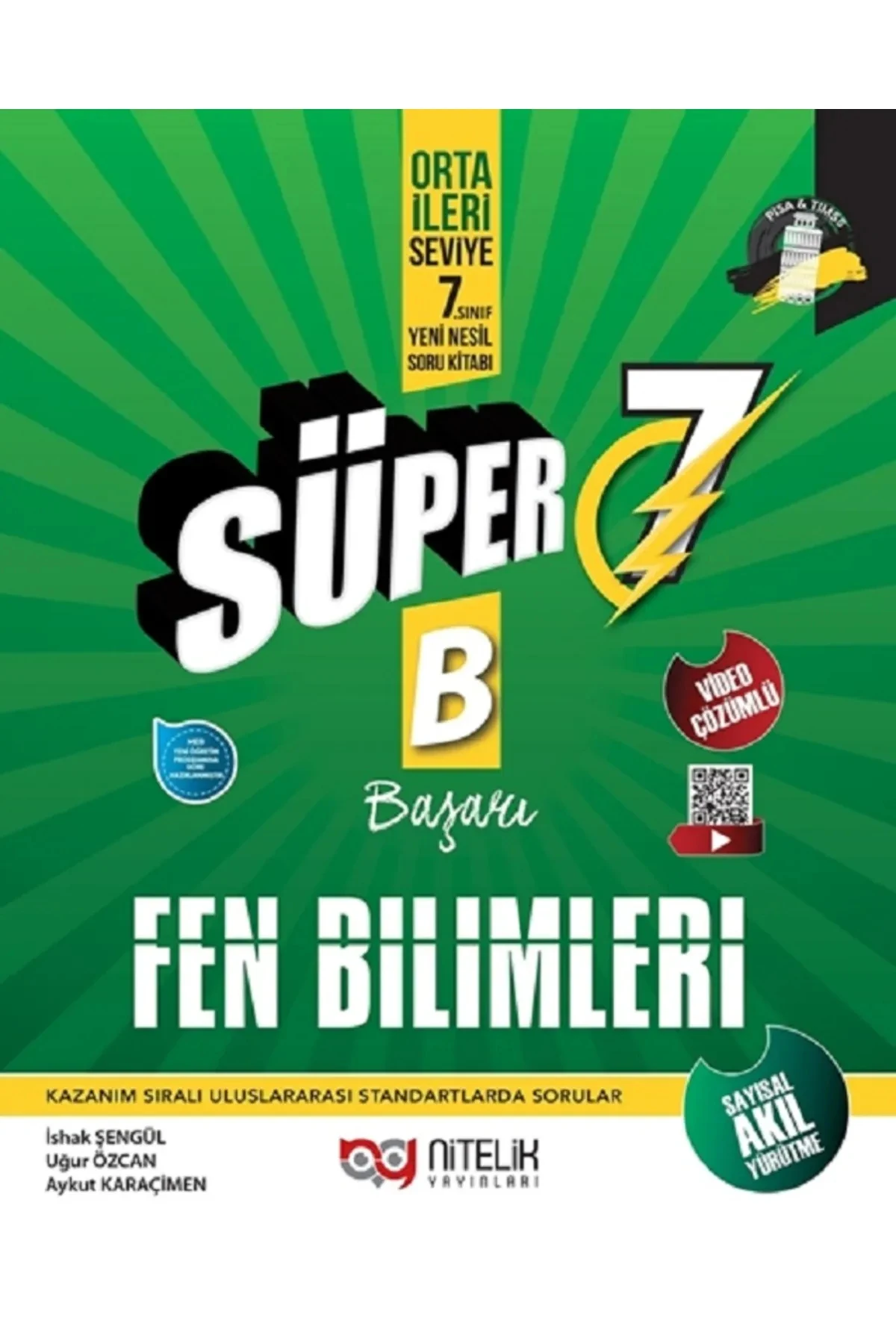 Nitelik 7.sınıf Yeni Nesil Süper Fen Bilimleri Soru Bankası