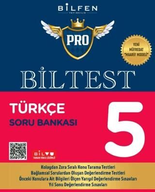 Bilfen Yayınları 5. Sınıf Türkçe Biltest Pro Soru Bankası