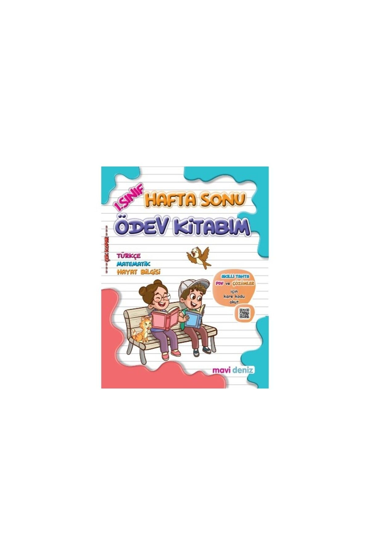 MAVİDENİZ Yayınları 1.sınıf 2.Dönem Hafta sonu Ödev kitabım