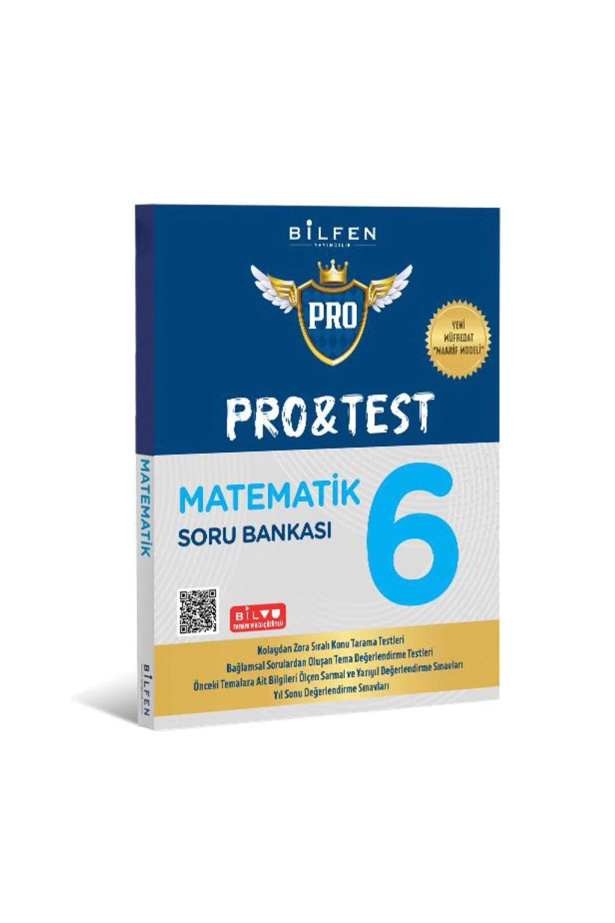 BİLFEN YAYINCILIK 6.SINIF PRO&TEST MATEMATİK SORU BANKASI 2025 YENİ ÜRÜN MAARİF MODEL 