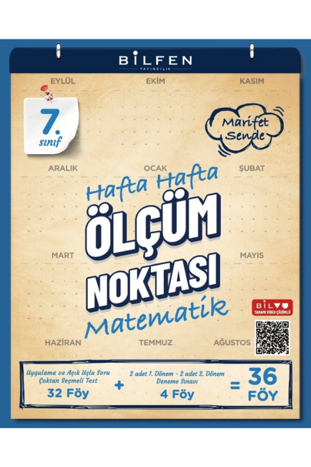 7. Sınıf Matematik Hafta Hafta Ölçüm Noktası  YENİ ÜRÜN