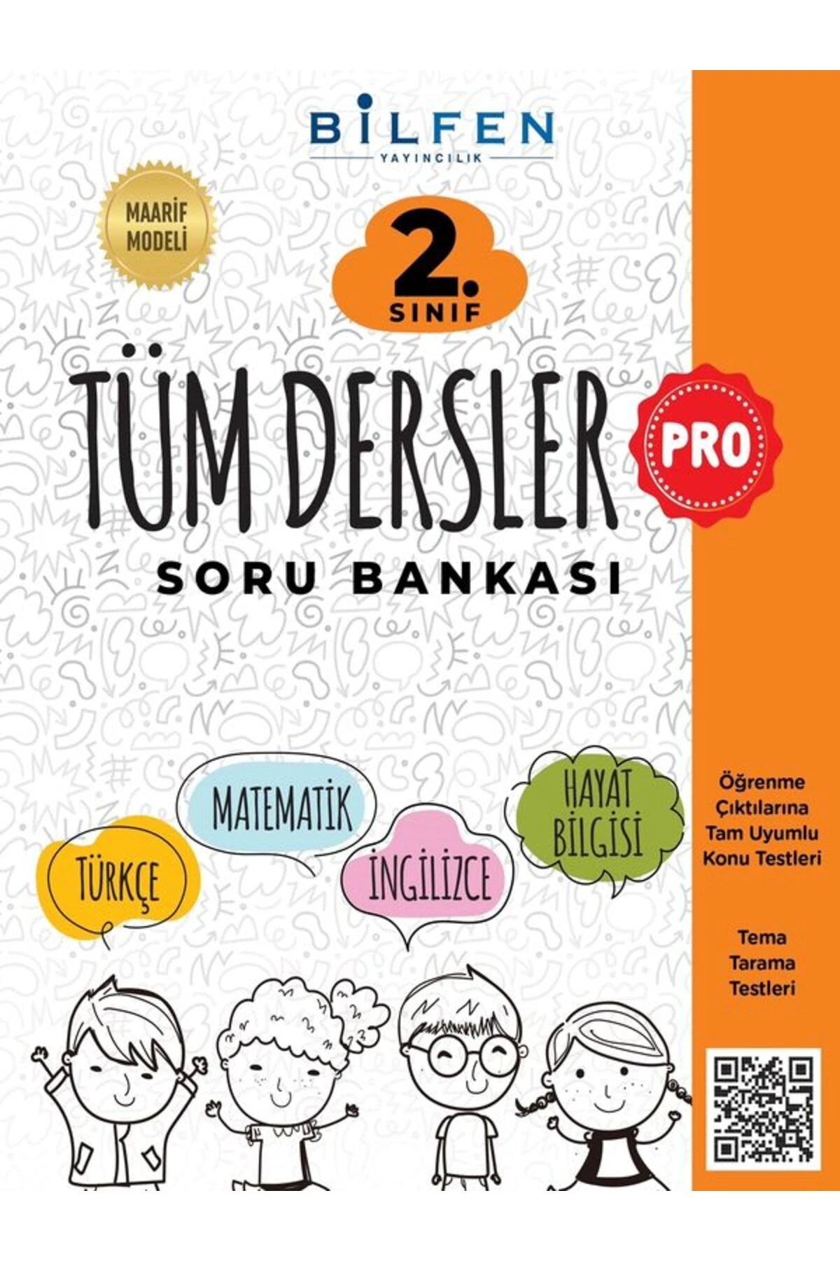 BİLFEN 2.SINIF PRO TÜM DERSLER SORU BANKASI Maarif Modeli Müfredat 2025