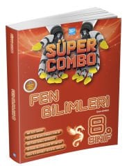 Karaca Eğitim Yayınları Süper Combo Fen Bilimleri 8. Sınıf Soru Kitabı (Ciltli)