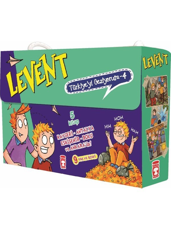Levent Türkiyeyi Geziyorum 4 (Set) - Mustafa Orakçı