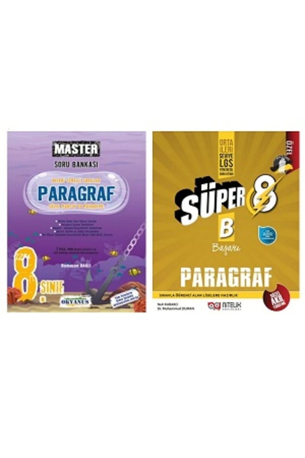 8.Sınıf Master Paragraf +Nitelik Yayınları 8.Sınıf Süper Paragraf