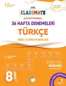 Okyanus 8. Sınıf Classmate Türkçe 36 Hafta Denemeleri 