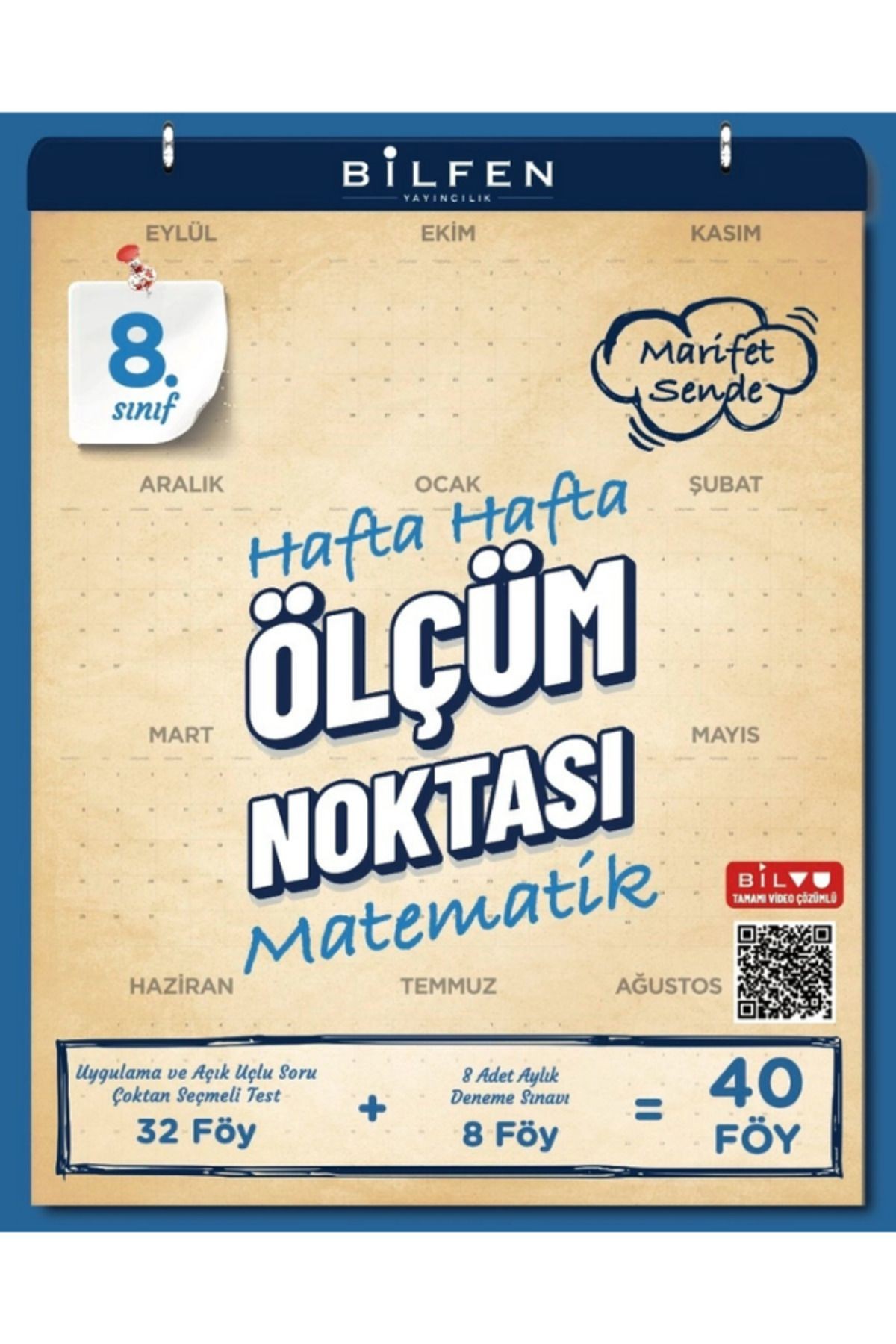 8. Sınıf Matematik Hafta Hafta Ölçüm Noktası YENİ ÜRÜN
