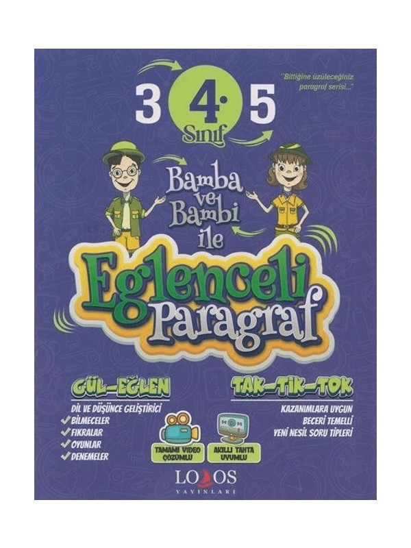 (Sınıf: 4) Eğlenceli Paragraf Yeni Nesil Soru Bankası
