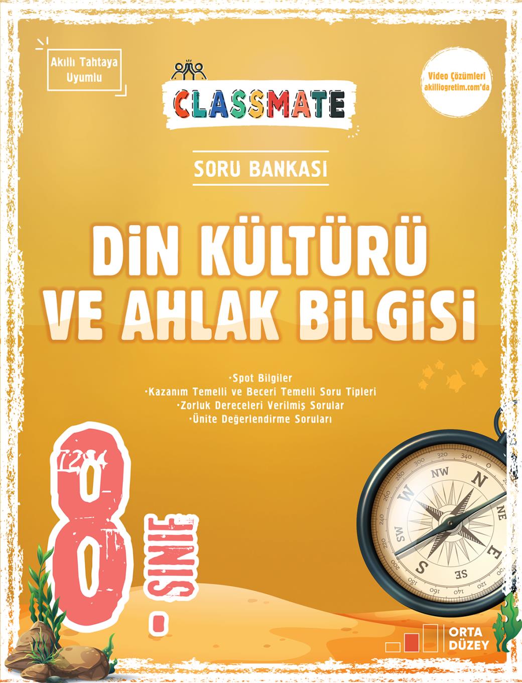 Okyanus 8. Sınıf Classmate Din Kültürü Ve Ahlak Bilgisi Soru Bankası