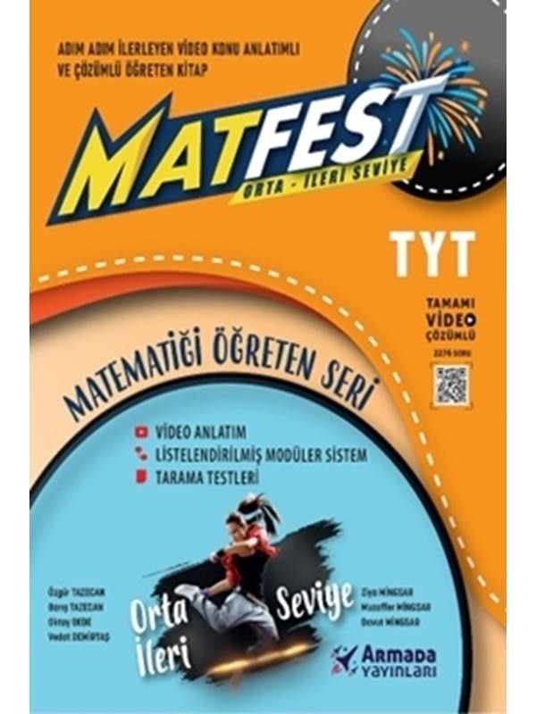 Armada Yayınları Armada Yks Tyt Matfest Matematiği Öğreten Seri *yeni*