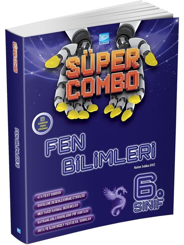 Süper Combo Fen Bilimleri 6. Sınıf Soru Kitabı