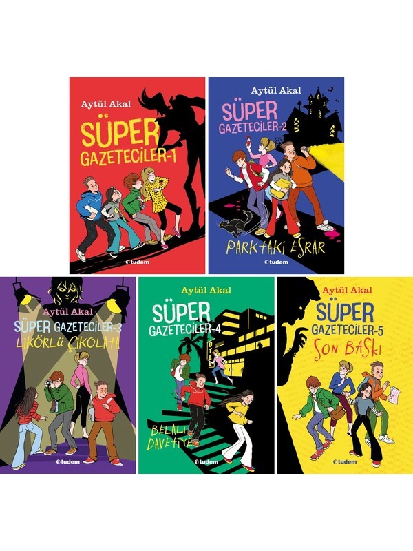 Süper Gazeteciler 5 Kitap Set - Aytül Akal