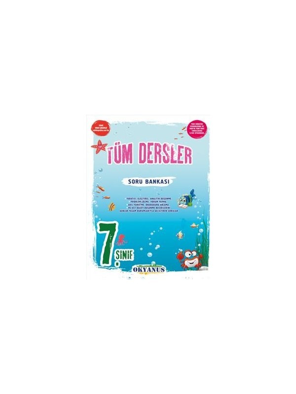 Okyanus 7. Sınıf Tüm Dersler Soru Bankası