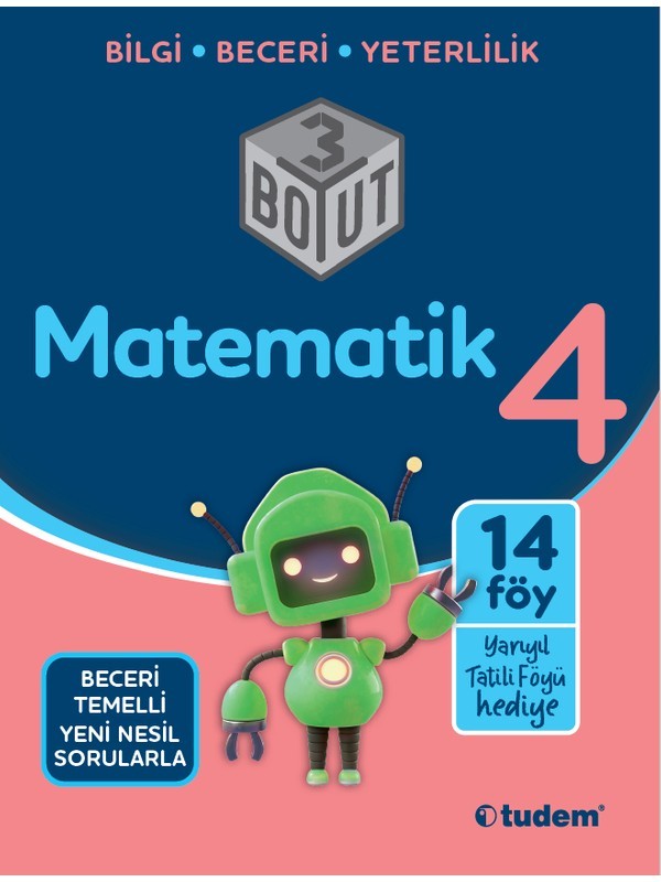 Tudem Yayınları  4. Sınıf Matematik 3 Boyut