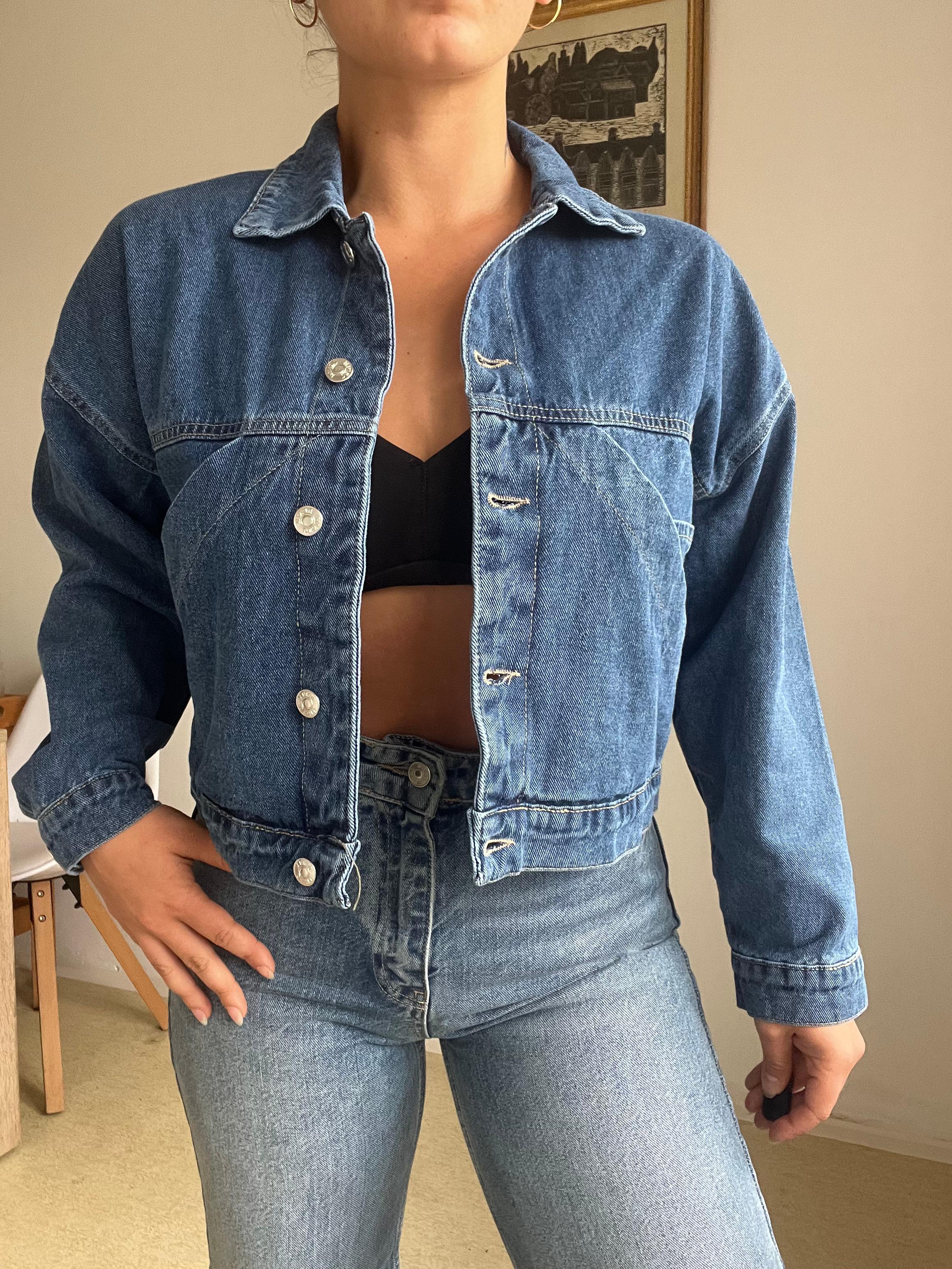 Crop Denim Jacket