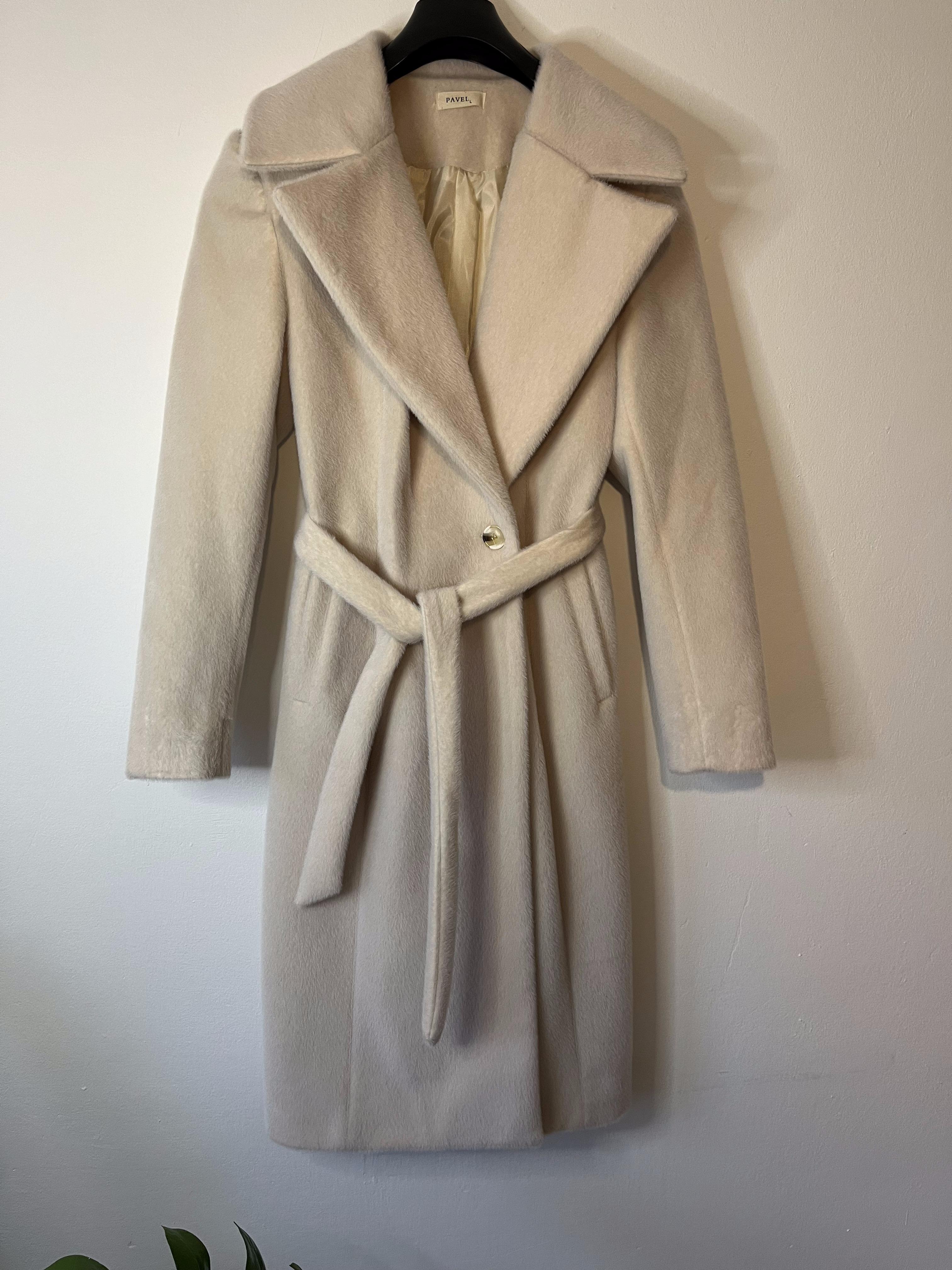 Custom Made Beige Long Coat