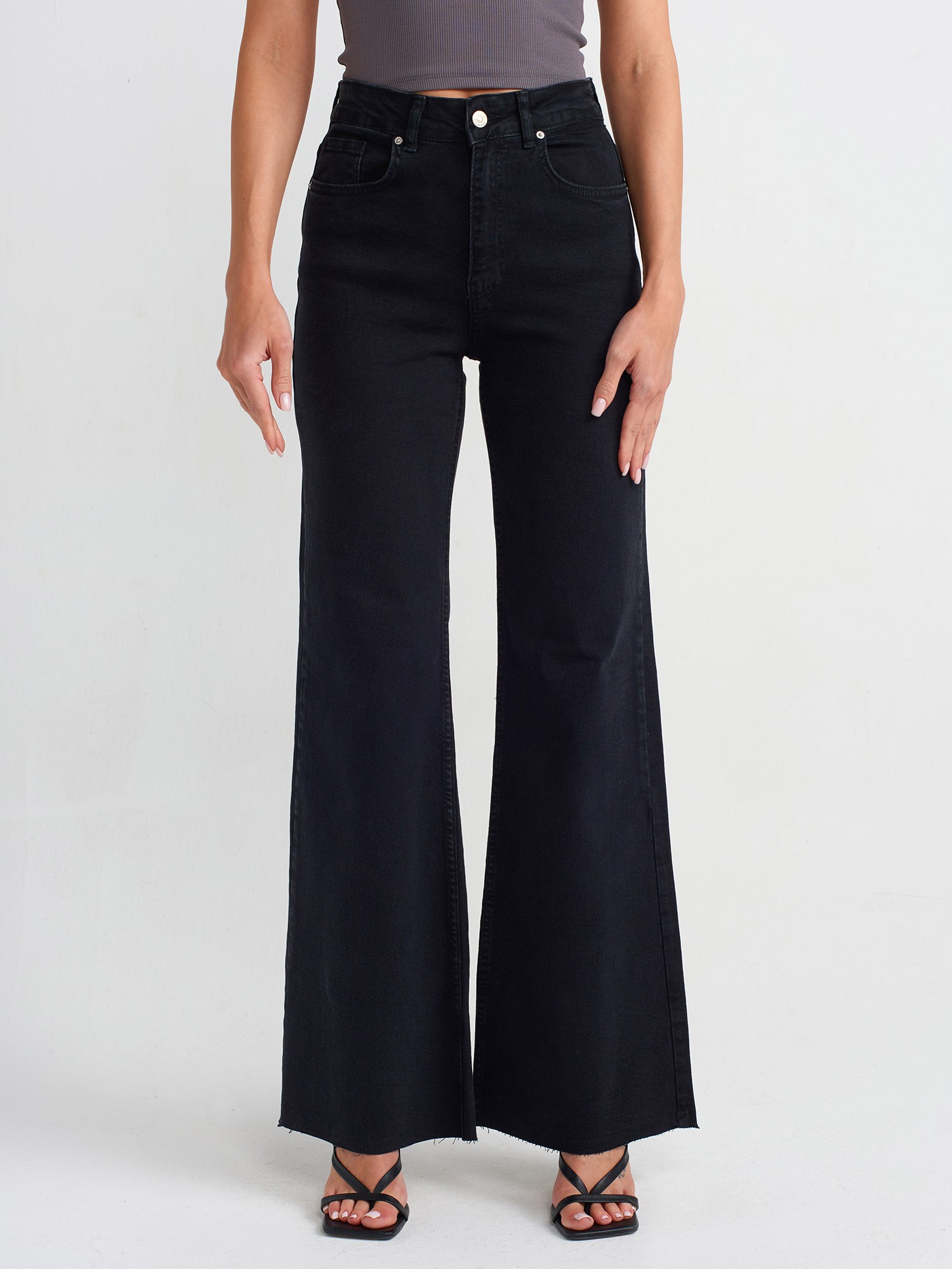 Fit Black Trousers