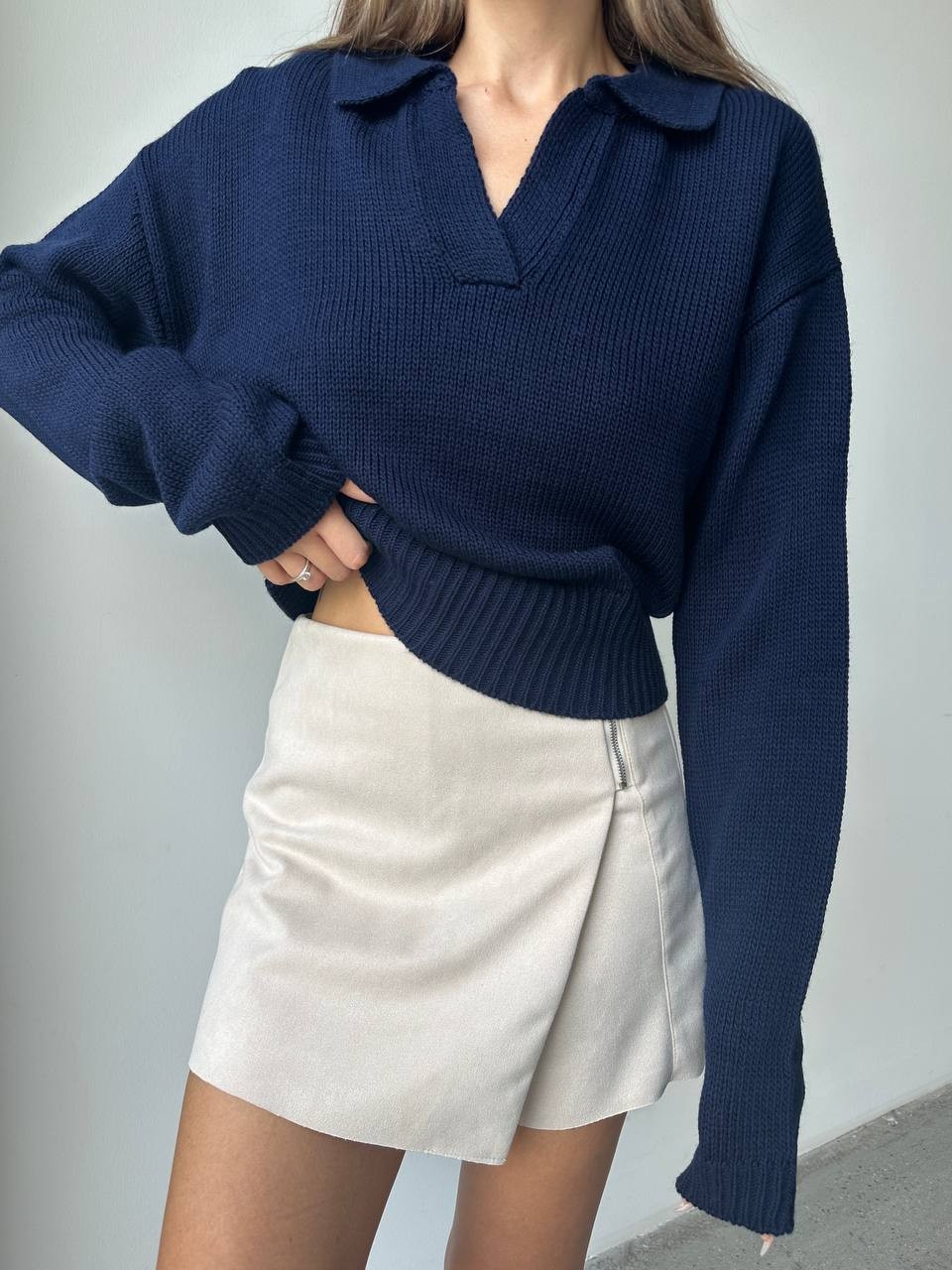 Polo Neck Knitwear