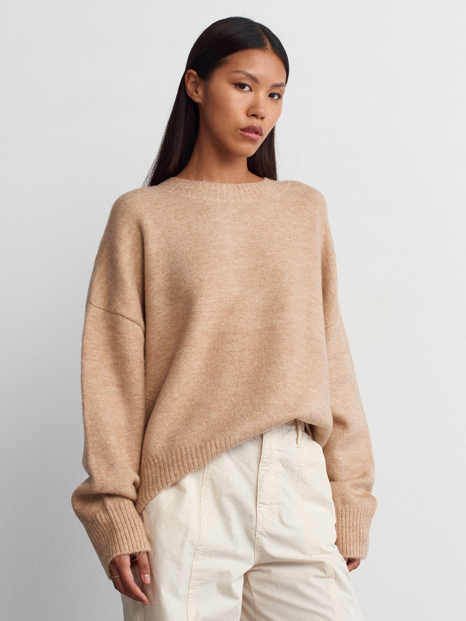 Crew Neck Knitwear Sweater